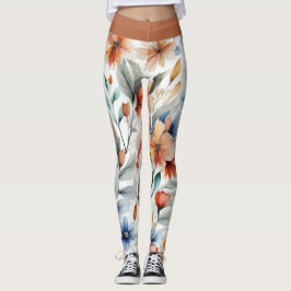 Leggings Flores de jengibre