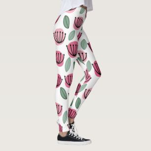 Leggings Flores de la Copa Scandi