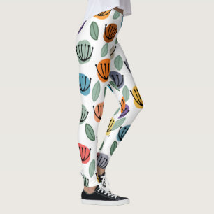 Leggings Flores de la Copa Scandi