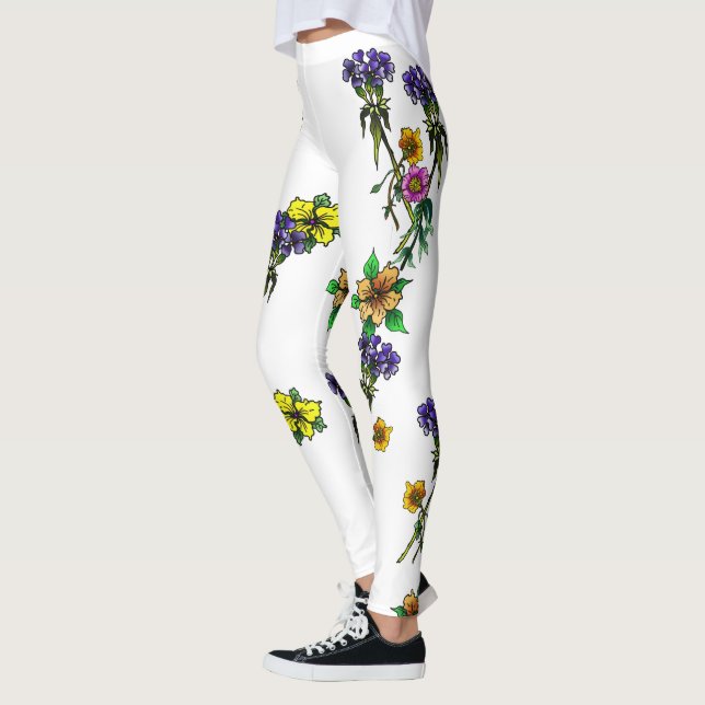 Leggings Flores de lluvia (Izquierda)