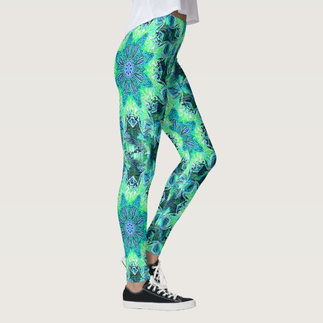 Leggings Flores de mar flotante"... (Derecha)