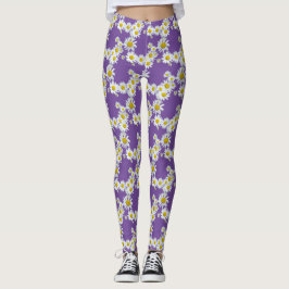 Leggings Flores de margarita