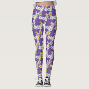 Leggings Flores de margarita