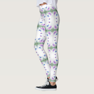 Leggings Flores de mariposas