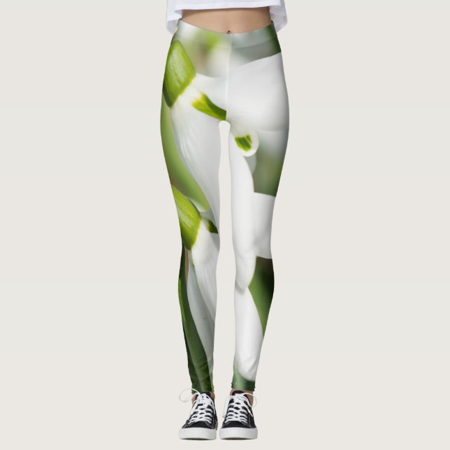 Leggings Flores de nieve (Anverso)