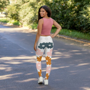 Leggings Flores de patrón floral
