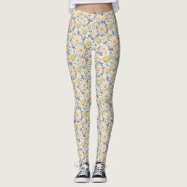 Leggings Flores de piernas