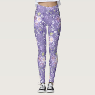 Leggings flores de pradera