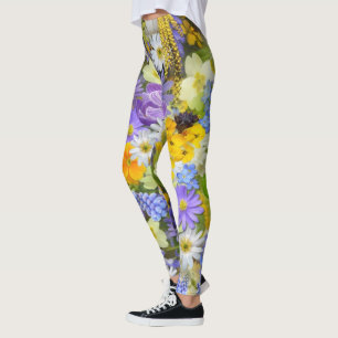 Leggings Flores de primavera