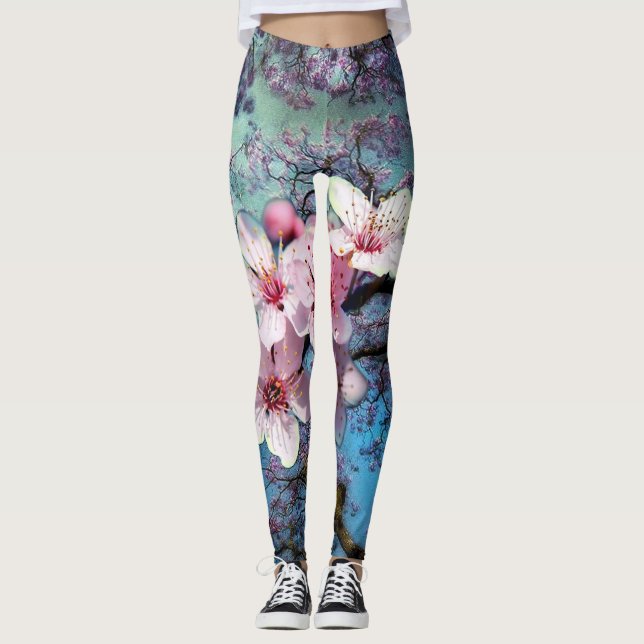 Leggings Flores de primavera (Anverso)