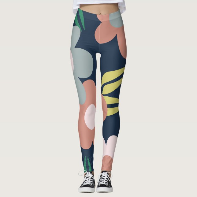 Leggings Flores de primavera (Anverso)