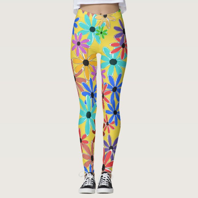 Leggings Flores de primavera (Anverso)