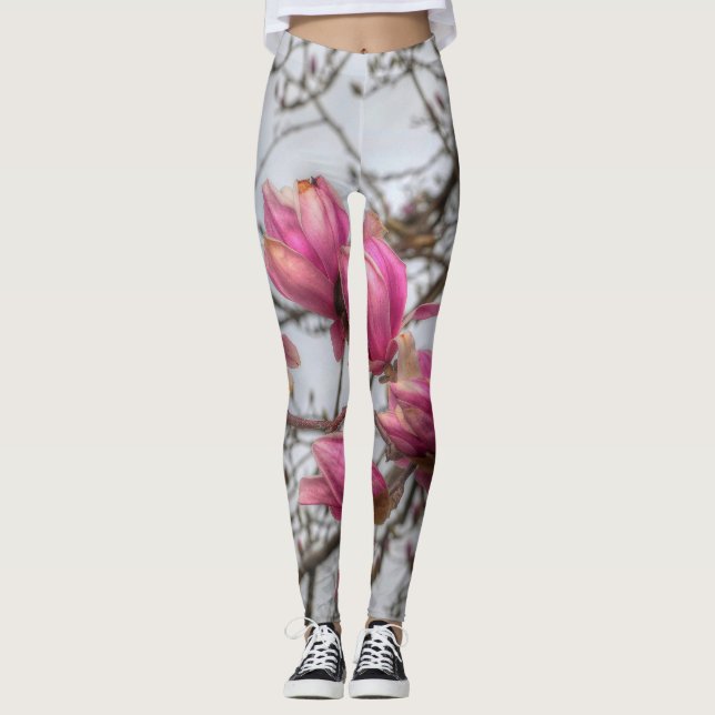 Leggings Flores de tulipanes (Anverso)
