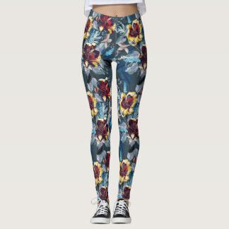 Leggings Flores de tulipanes - Piernas