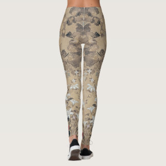 Leggings Flores de verano japonesas