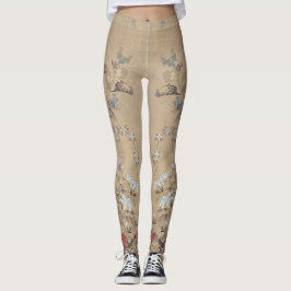 Leggings Flores de verano japonesas