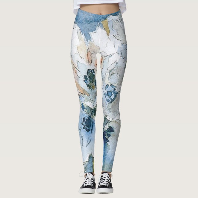 Leggings Flores de Vrubel (Anverso)