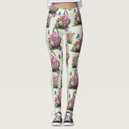 Leggings Flores del Festival de Primavera de verano