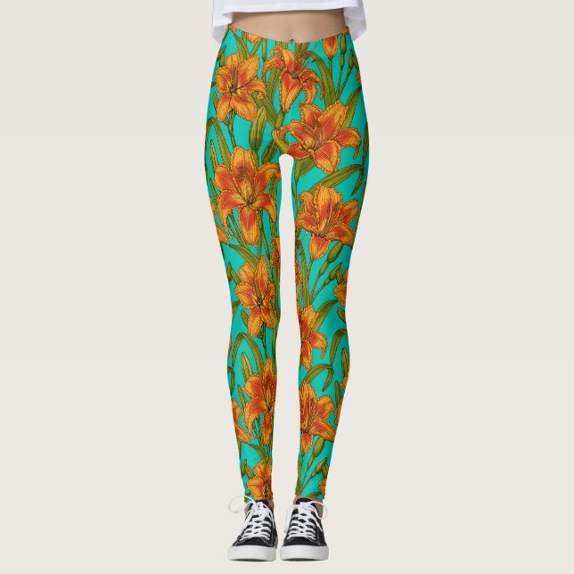 Leggings Flores diarias de Tawny (Anverso)