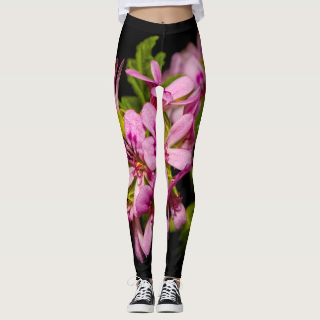 Leggings Flores elegantes de Citronella (Anverso)