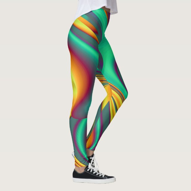 Leggings Flores Mágicas de Primavera Verano Otoño (Derecha)