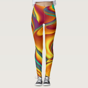 Leggings Flores Mágicas de Primavera Verano Otoño