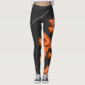 Leggings Flores marinas en paraíso oceánico