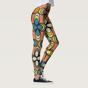 Leggings Flores óvedas de los años 1970
