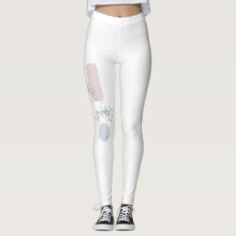 Leggings Flores Pastel