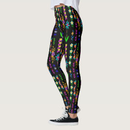Leggings Flores Poder Bohemias Leyendas Whimsicales