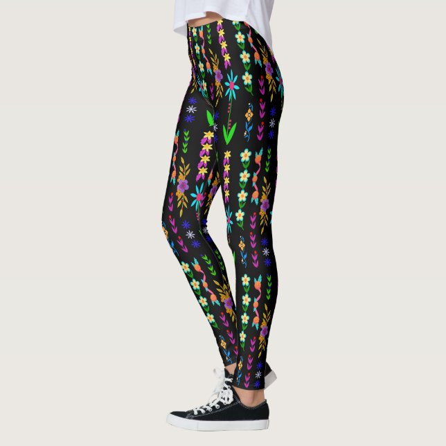 Leggings Flores Poder Bohemias Leyendas Whimsicales (Izquierda)