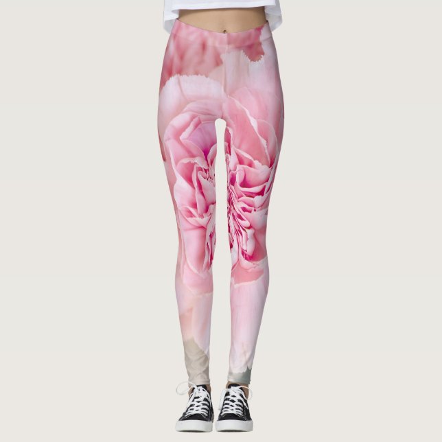 Leggings Flores rosa (Anverso)