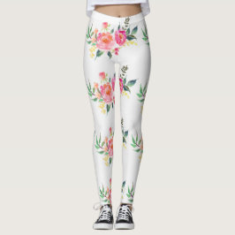 Leggings Flores rosadas