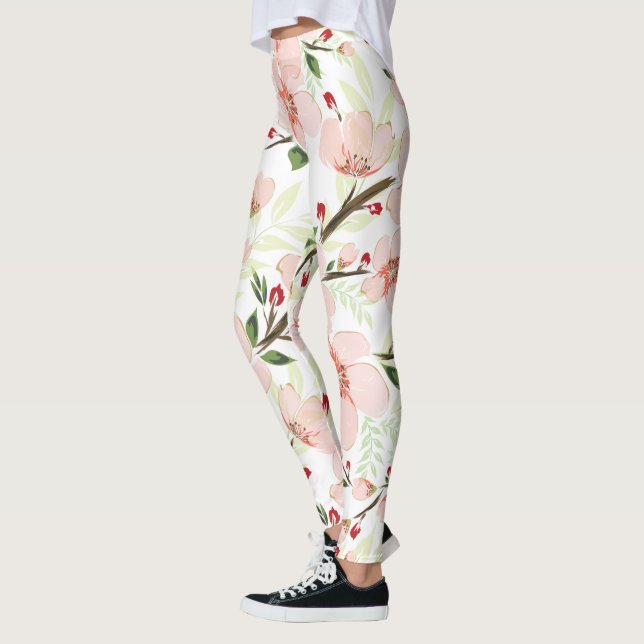 Leggings Flores rosadas (Izquierda)