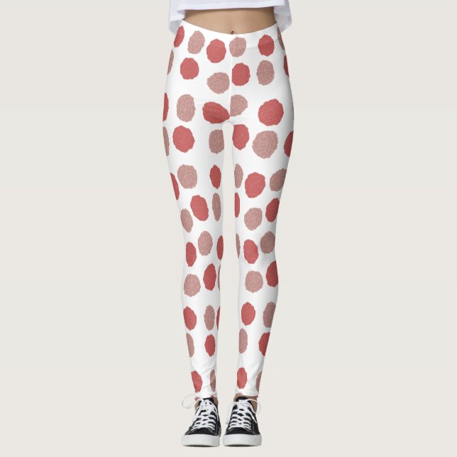 Leggings Flores rosas (Anverso)