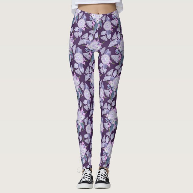 Leggings Flores salvajes de Australia (Anverso)