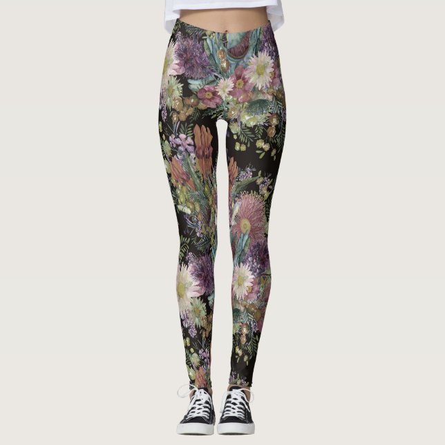 Leggings Flores salvajes de Australia (Anverso)