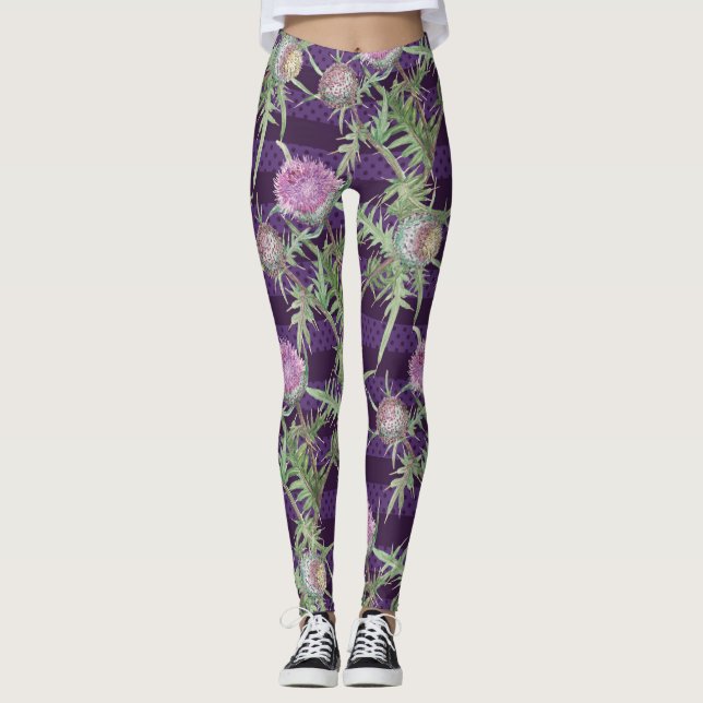 Leggings Flores silvestres (Anverso)