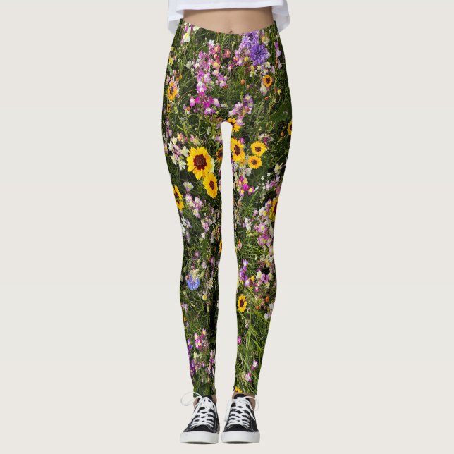 Leggings Flores silvestres (Anverso)
