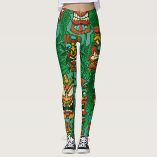 Leggings Flores silvestres acuarela: coloridas sin foco