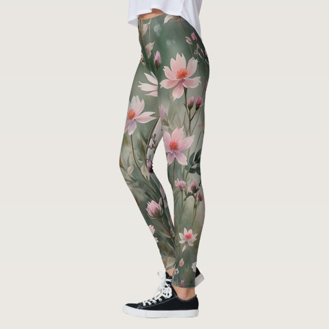 Leggings Flores silvestres de bonito (Izquierda)
