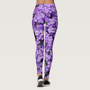Leggings Flores violetas 3