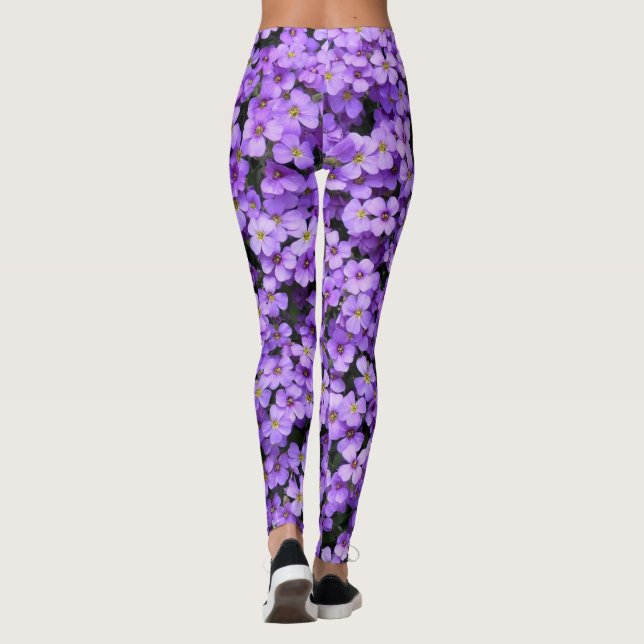 Leggings Flores violetas 3 (Reverso)