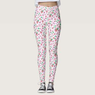 Leggings Flores y bayas