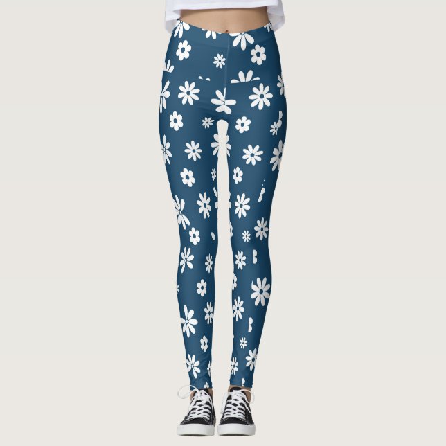 Leggings Flores y Petales 4 (Anverso)