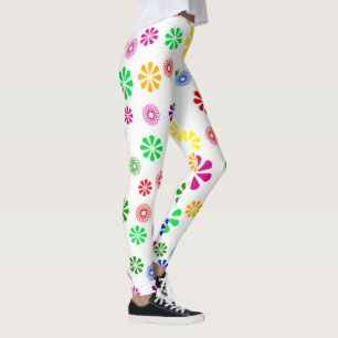 Leggings Flores y piernas