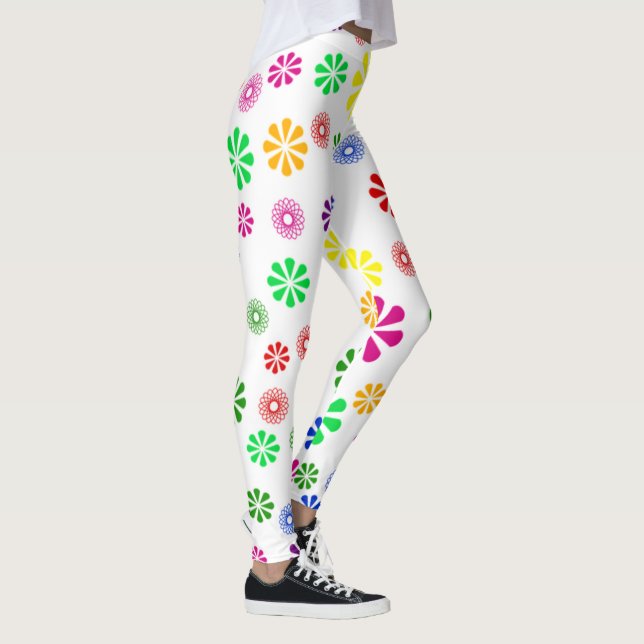 Leggings Flores y piernas (Derecha)