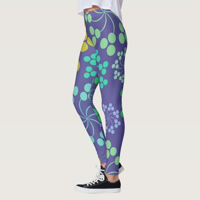 Leggings Flores | Zazzle_Growshop. (Izquierda)