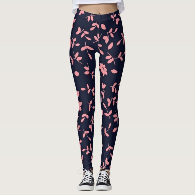Leggings Flores | Zazzle_Growshop. (Anverso)