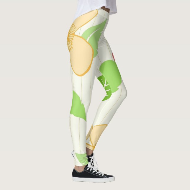 Leggings Flores | Zazzle_Growshop. (Derecha)
